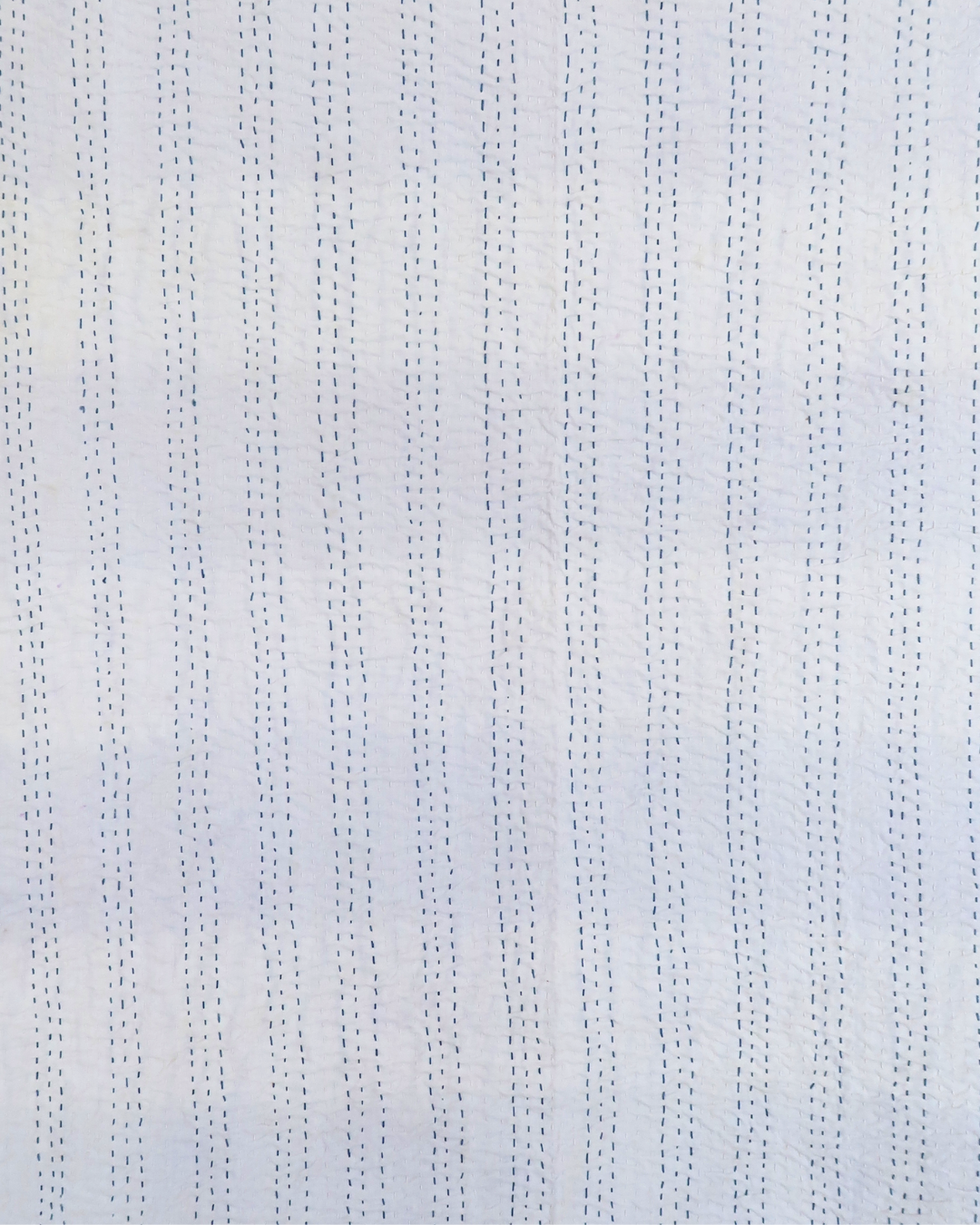 Indigo Shibori Handblock Printed Throw