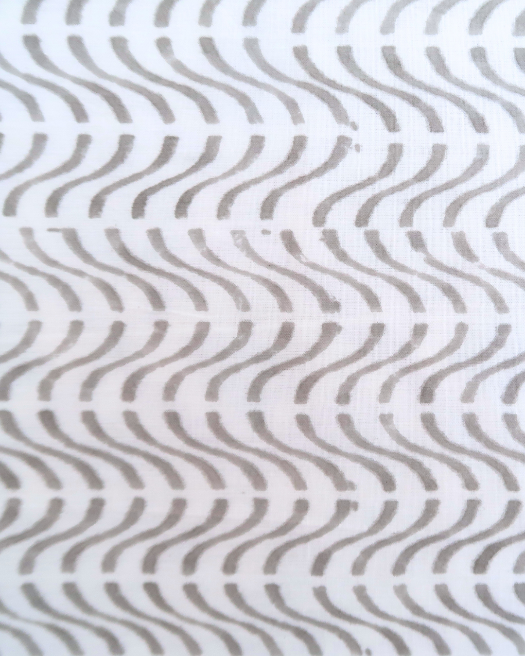 Blue and Lilac Handblock Printed Quilt (Queen)